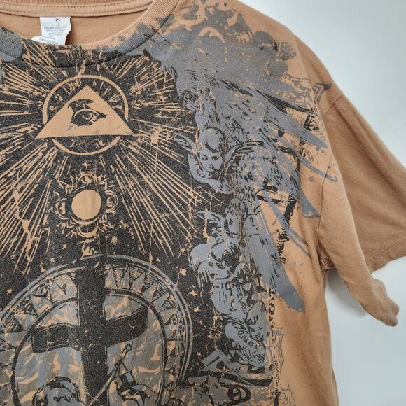 No Fear Short Sleeve Graphic Print T-shirt Men's Large *missing Tag 1301 - Picture 5 of 9